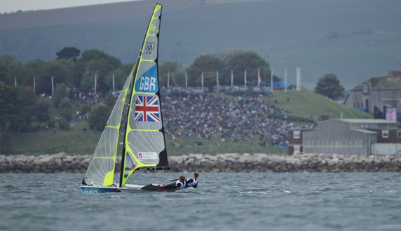 Stevie Morrison & Ben Rhodes British Olympic 49er Team