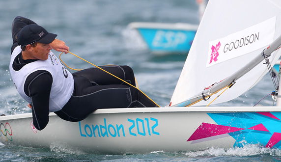 Paul Goodison British Olympic Laser Sailor
