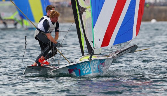 49er Medal Race - Stevie Morrison and Ben Rhodes - Great Britain Olympic Sailing