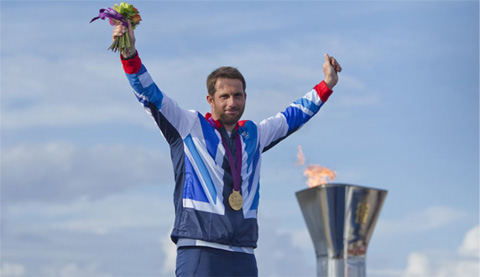 Gold Medallist Ben Ainslie