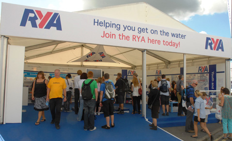 RYA at the PSP Southampton Boatshow