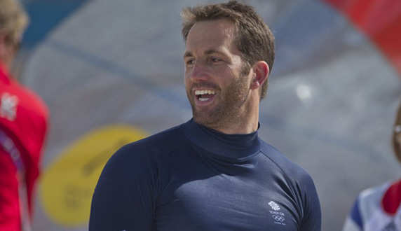 Gold Medallist Ben Ainslie - Finn Class at London 2012