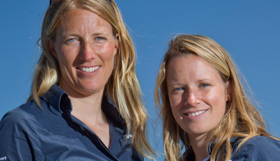 470 Women - Hannah Mills and Saskia Clark