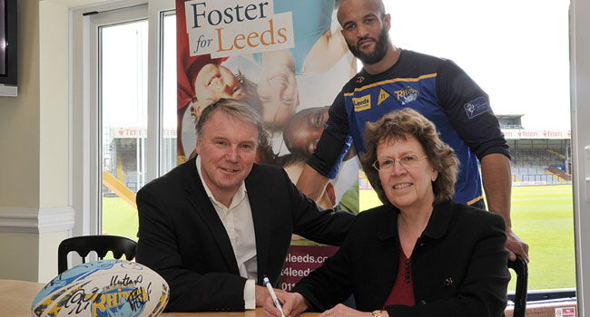 Leeds Rhinos' Partnership with Leeds Fostering