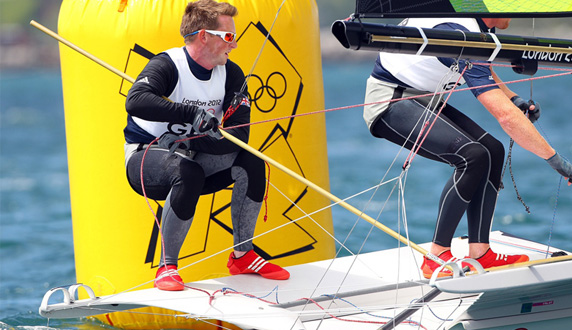 Stevie Morrison & Ben Rhodes British Olympic 49er Team