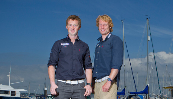 Stevie Morrison & Ben Rhodes British Olympic 49er Team