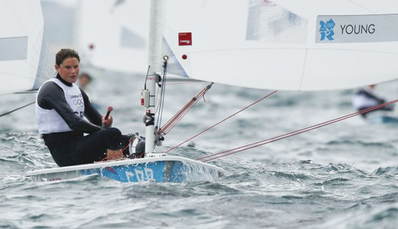 Ali Young London 2012 Olympic Laser Radial Sailor