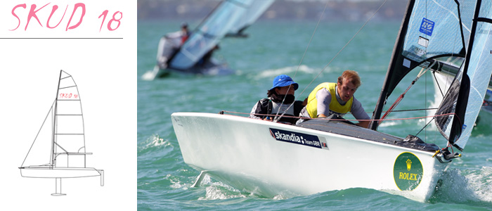 SKUD 18 Paralympic Class Sailing boat