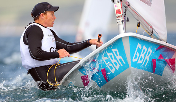 Laser sailor Team GB Paul Goodison