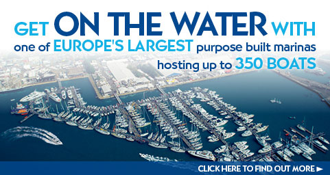 Get down on the water! The show has one of Europe's largest purpose built marinas