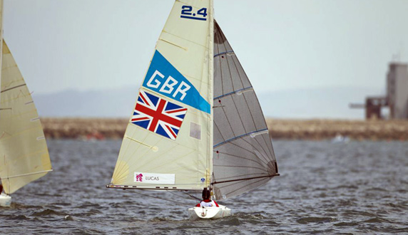 Helena Lucas - 2.4mR ParalympicsGB Sailor