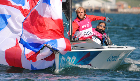 Alexandra Rickham and Niki Birrell SKUD Bronze Medal winners London2012