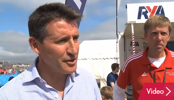 Lord Coe Visits Paralympics Sailing Venue Today