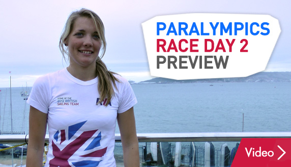 Preview of Day 2 of Paralympic Sailing from Weymouth