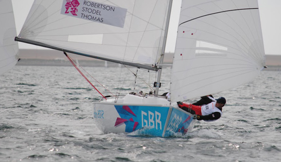ParalympicsGB British Sonar Sailing Team - Day 3