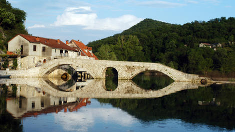 Rijeka Crnojevica, Lake Skadar, Montenegro