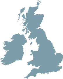 UK map showing Yacht Haven locations