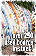 Used windsurfing boards