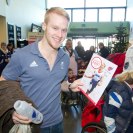 Photo: Jonnie Peacock arrives on day two of Sports Fest.