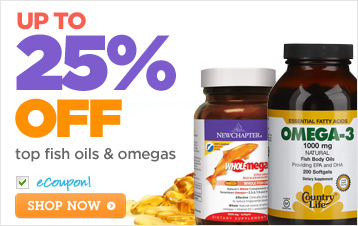 Up to 25% off top fish oils