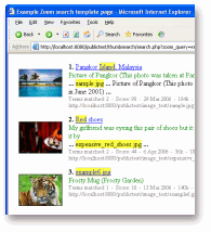 Search images and display thumbnails in search results with Zoom 5.0