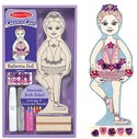 Melissa & Doug  Decorate-Your-Own Wooden Ballerina Doll