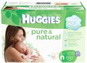 Huggies Pure & Natural Big Pack Newborn Diapers72ct.