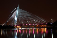 Night View of Seri Wawasan Bridge