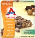 Atkins  Day Break Bars, Chocolate Hazelnut, 5 Pk