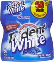 Trident  White Peppermint Jumbo Packs, 60 ct, 4 pk