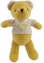 MiYim  Simply Organic Petite Plush Toy, Abigail Bear, 0-3