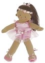 North American Bear Company  Rosy Cheeks Big Sister Ballerina Brunette/Tan