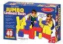 Melissa & Doug  Deluxe Jumbo Cardboard Blocks (40 pcs)