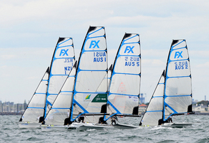 ISAF Sailing World Cup Melbourne - Day 1