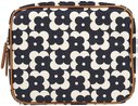 Orla Kiely  Wash Bag, Navy Flower Shadow Dot