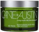 Cane + Austin Retexturizing Treatment Pads for Body, 10% Glycolic-60 ct