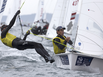 Open Game Ahead Of Final Race Day At ISAF Sailing World Cup Hyères