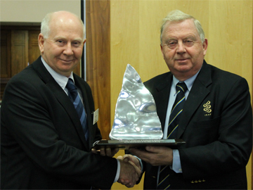 ISAF President Development Award Presented To Rob Andrews