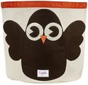 3 Sprouts  Storage Bin - Owl Brown