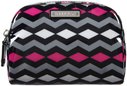 Milly  Diamond Zig Zag Cosmetic Case