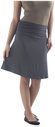 Yala  BambooDreams Gathered Waistband Skirt, Slate