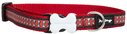 Red Dingo  Reflective Collar - Red 