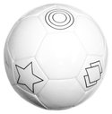 Baden  Color Your Own Ball, White - Size 4