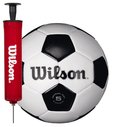 Wilson  Traditional Ball & Pump, White/Black - Size 3