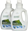 Seventh Generation  Detergent, Free & Clear, 40 oz, 2 pk