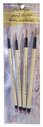 ART ADVANTAGE  Bamboo Style Brush Set, 4-Piece