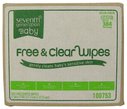 Seventh Generation  Free & Clear Baby Wipes384ct. Refill 