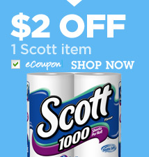 $2 off 1 Scott item