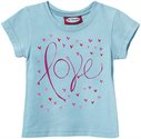 City Threads  Love Script S/S Girls Tee