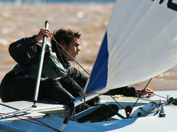 Argentina's Santiago Falasca On The Right Track For Sail First ISAF Youth Worlds